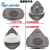 LISM3200防尘口罩面具打磨粉尘喷漆水洗煤矿防工业可电焊 面具+1片