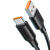 绿联（UGREEN）USB2.0转Type-C 华为超级快充数据线 PVC外被 电流6A（MAX）100W US303 2米/黑色（40630）