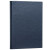 得力（deli）笔记本子贴面皮面本笔记本商务办公记事本日记本 3186蓝色25K160张