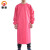 慎固防水罩衣防污耐油厨房水产养殖长款围裙 加厚品质款 玫红色 大号