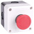 承琉HBZKA款 1-5位带按钮开关控制盒复位按钮急停旋钮启动停止 三位 自复位加旋钮