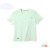 短袖夏季女半棉感运动休闲健身上衣跑步T恤女 套装运动绿色短袖绿色三分裤 S