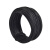 蓓尔蓝 WZD0015 PVC包塑电镀锌铁扎丝线 圆扁型黑色铁丝捆扎线 0.45mm约110米/卷