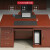 墨申办公桌双人面对面主管财务桌位办公室电脑桌椅定制 1.6米单人多用桌(仿木纹)