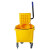 wimete 威美特 WIjj-59 单桶榨水车 轻便式手压式墩布桶 工业/商用拖把挤干桶 黄色32L