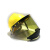 朗固（LANGGU）防护面屏面罩10卡 黄色 均码 单位：个