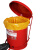 西斯贝尔化学品废弃物处理袋红色中号300个装 SYB300SR