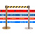 加厚不锈钢护栏 2米线隔离带栏杆座 排队柱 警戒围栏一米线伸缩带 2米咖啡色（下单是一件 2件起可以用）