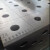 澜世 铸铁三维柔性焊接平台工装夹具多孔定位机器人焊接工作台二维平板备件（定制） 1000*2000*200 