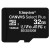 Kingston金士顿 C10TF 存储卡高速手机内存卡行车记录仪tf卡Micro SD小卡 高速32GTF卡100MB/s [企业采购价]