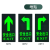 鑫和通 安全出口指示牌消防标识标牌夜光耐磨地贴 方向右转  1张价