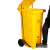 庄太太 【120L垃圾桶】加厚医疗垃圾桶医脚踏桶黄色回收筒医疗利器盒医疗废物收纳桶箱