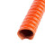 定制耐高温通风管硅胶软管50mm红色耐高温矽胶管4米 热风管排风管 25mm2F4米 4m/4米