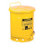 杰斯瑞特（JUSTRITE）09301 10加仑(34升)黄色油渍废品罐