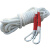 爬电线杆的工具电工专用绳安全绳高空作业绳棉绳16MM电工绳保险绳 14MM粗10米带双钩