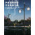 仿古中式灯笼双头园林景观灯复古路灯led古典防水道路灯 2.6米灯杆