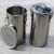 304不锈钢密封桶米桶防潮储物桶厨房密封罐干粮储存桶 30斤装(直径25高35)15升/三扣