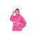 星工（XINGGONG）分体雨衣套装 成人雨衣男女士加厚雨衣雨裤 XL码玫红色涤丝防WF040