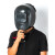 憬芊手持式电焊面罩半自动焊帽氩弧焊工专用塑料防水加厚焊接焊机脸部 面罩(送8号镜片2黑2白)
