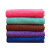 采易乐 超细纤维毛巾 物业保洁清洁毛巾加厚吸水去油污百洁布抹布 红色30*70cm