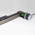 QRXQ-RXPN40 同步带滑台模组直线导轨线性精密模组十字型步进伺服 RXPN40-800行程(含电机)