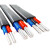 电线 电缆线铝芯户外电线平方铝线护套 2芯10平方(100米)