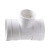 联塑（LESSO）90°异径三通PVC-U排水配件白色 dn250×200
