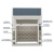 龙之泰 防腐蚀柜通风橱耐酸碱全钢通风柜强制排风 桌上型 1.8米