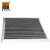 爱柯部落 铝合金地垫地毯 直铺式 刮沙除尘条纹垫无需开槽0.6m×1.2m耐磨进门脚垫1.0mm壁厚灰色可定制110623