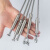 304不锈钢钢丝绳锁扣收紧器连接器松紧调节器6mm卡 D款:内六角螺丝款(2mm)