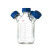 希万辉 实验室螺口储液试剂瓶 四口含无孔蓝盖流动相液瓶 四口/含无孔蓝盖250ml