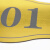 冰禹 BYaf-79 工业用门牌号（2个） 门牌号码牌 定制标识牌 房号牌 店铺数字贴 房间楼层指示牌 款式六