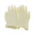 一次性乳胶手套工业级无粉加厚防水橡胶劳保耐磨防护检查手套 9寸加厚乳胶手套(每双 乳黄色 L