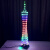 光立方套件 广州塔小蛮腰LED灯 单片机 音乐频谱电子DIY制作散件 绿光(升级版)+外壳