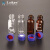 透明螺口进样瓶2/4ml液相气相色谱样品瓶棕色9-425 13-425玻璃瓶 塑料0.3ml带内插管(无盖100个)