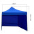 穆运 帐篷户外遮阳防雨棚折叠露营帐篷工地野外帆布三面围布(加强版）（送货上门） 2乘2蓝色