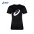 亚瑟士ASICS女子运动T恤舒适透气跑步短袖 2012C426-002 黑色 L