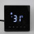 定制适用地暖温度控制器 触摸水地暖温控器暖气温度调节开关 地暖温控面板 有机玻璃触摸屏（白色）