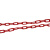 金诗洛 KSL201 塑料警示链条  路锥链条 隔离链子 链条 警示防护链条 隔离墩链条（6mm黄黑-5米）