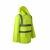 劳保佳 反光雨衣 反光安全服交通雨衣 高速反光防水工作服 工作服 荧光黄 M 可定制