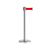 罗德力 不锈钢伸缩栏杆 隔离带伸缩带护栏警示带 不锈钢 3米线(带子默认发红色)