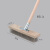庄太太 地板刷硬毛长柄卫生间洗地毯刷清洁地面刷 30cm钢丝整套ZTT0165