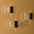 卫生间指示牌男女厕所标志牌带灯亚克力洗手间发光标识牌定制免接 D-2款40X10CM接电 1x1cm
