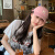 MINISO名创优品粉色棒球帽子女2022夏季韩版时尚百搭字母R 克莱因蓝  可调节(54-58cm)一般都能戴