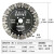 适用于180角磨机190切割片192开槽片195混凝土开槽210石材切割片2 180大孔25.4墨绿色 十一