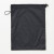 MUJI 滑翔伞梭织布 折叠式巾着袋 户外 F9S8052 黑色 S·约20x26cm