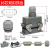 重载连接器HE-6芯10芯16芯24芯32芯48芯矩形工业防水航空插头插座 16芯双扣/顶出