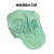 定制适用于防靜電帽0.5网格女工防尘工作洁净无菌格子鸭舌大工帽子 绿色