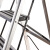 梯子折叠伸缩人字梯室内加厚多功能铝合金楼梯 加厚铝合金工具台款黑色防滑条
