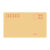 飞尔（FLYER）牛皮纸信封信纸 邮局信工资袋增值税发票专用信封袋【黄色 175x110mm】1000个装
